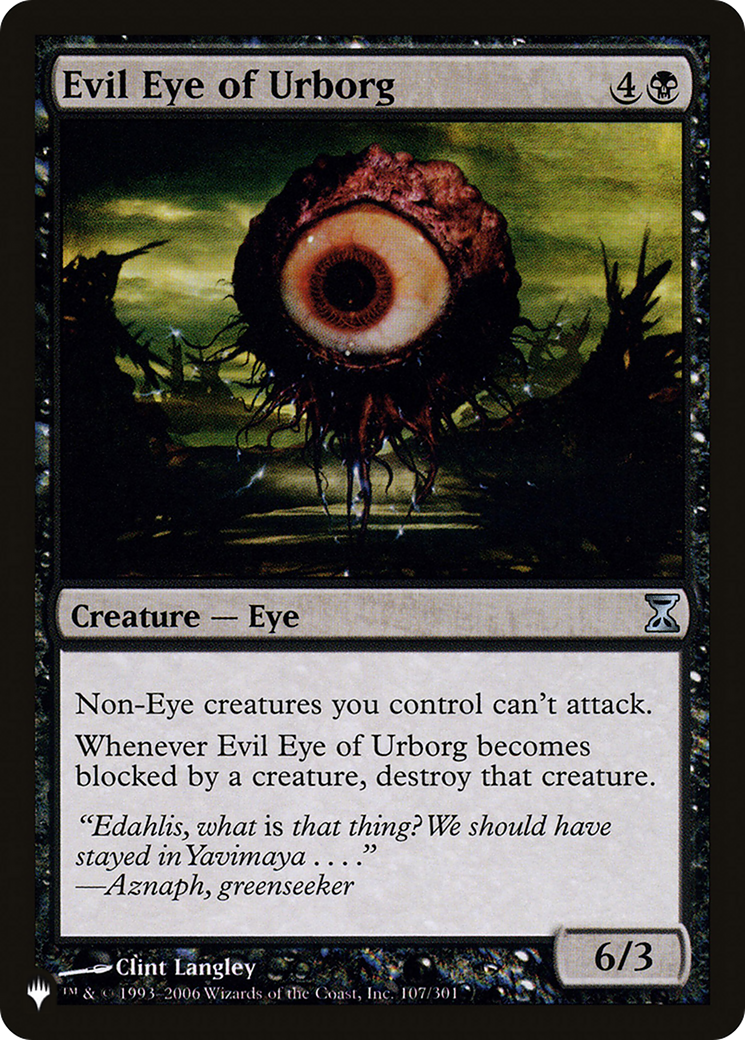 Image of Evil Eye of Urborg [The List]