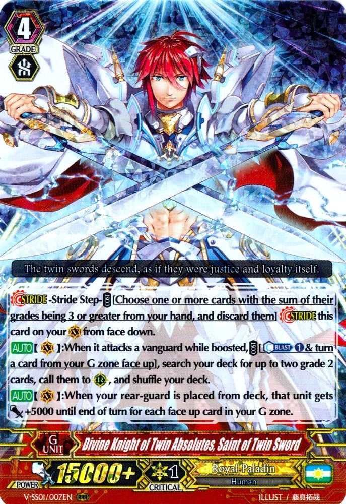 Image of Divine Knight of Twin Absolutes, Saint of Twin Sword (V-SS01/007EN) [Premium Collection 2019]