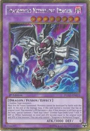 Image of Dragonecro Nethersoul Dragon [PGLD-EN015] Gold Secret Rare