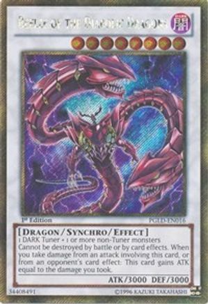 Image of Beelze of the Diabolic Dragons [PGLD-EN016] Gold Secret Rare