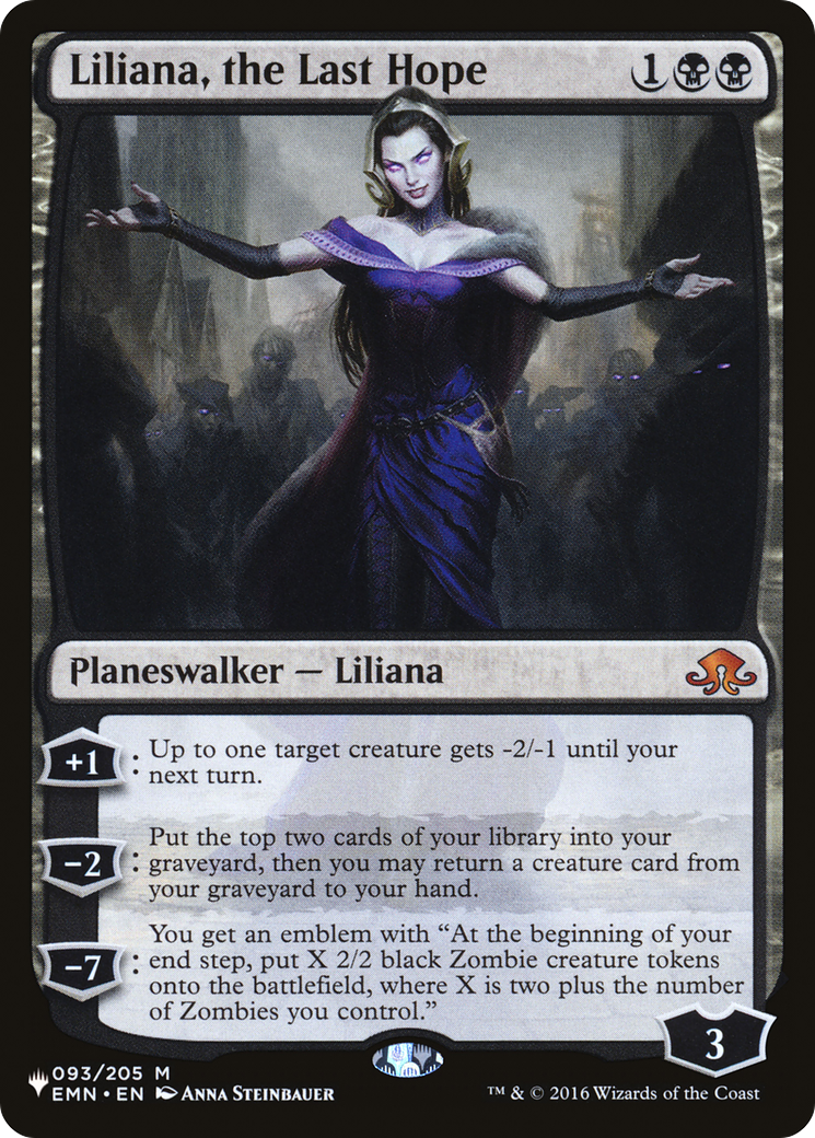 Image of Liliana, the Last Hope [The List]