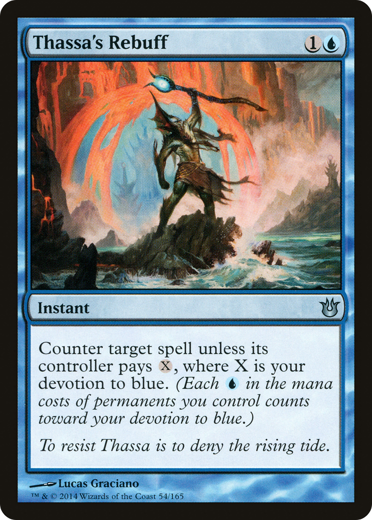 Image of Thassa's Rebuff [Born of the Gods]