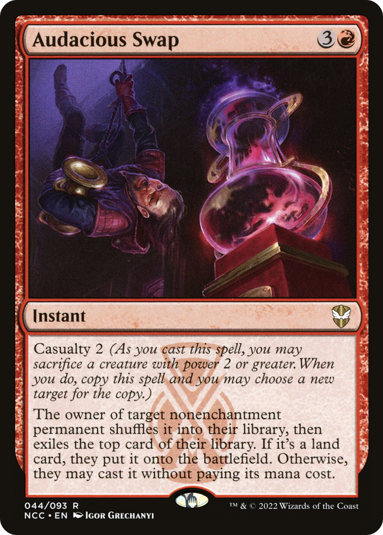 Image of Audacious Swap [Streets of New Capenna Commander]