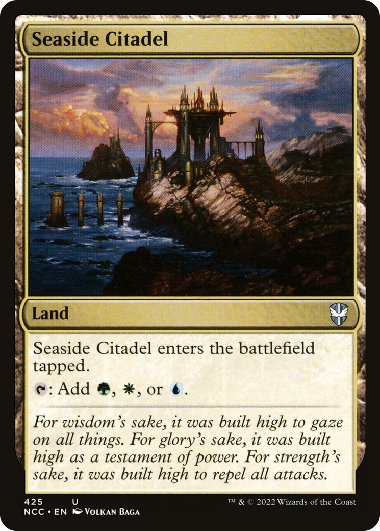 Image of Seaside Citadel [Streets of New Capenna Commander]
