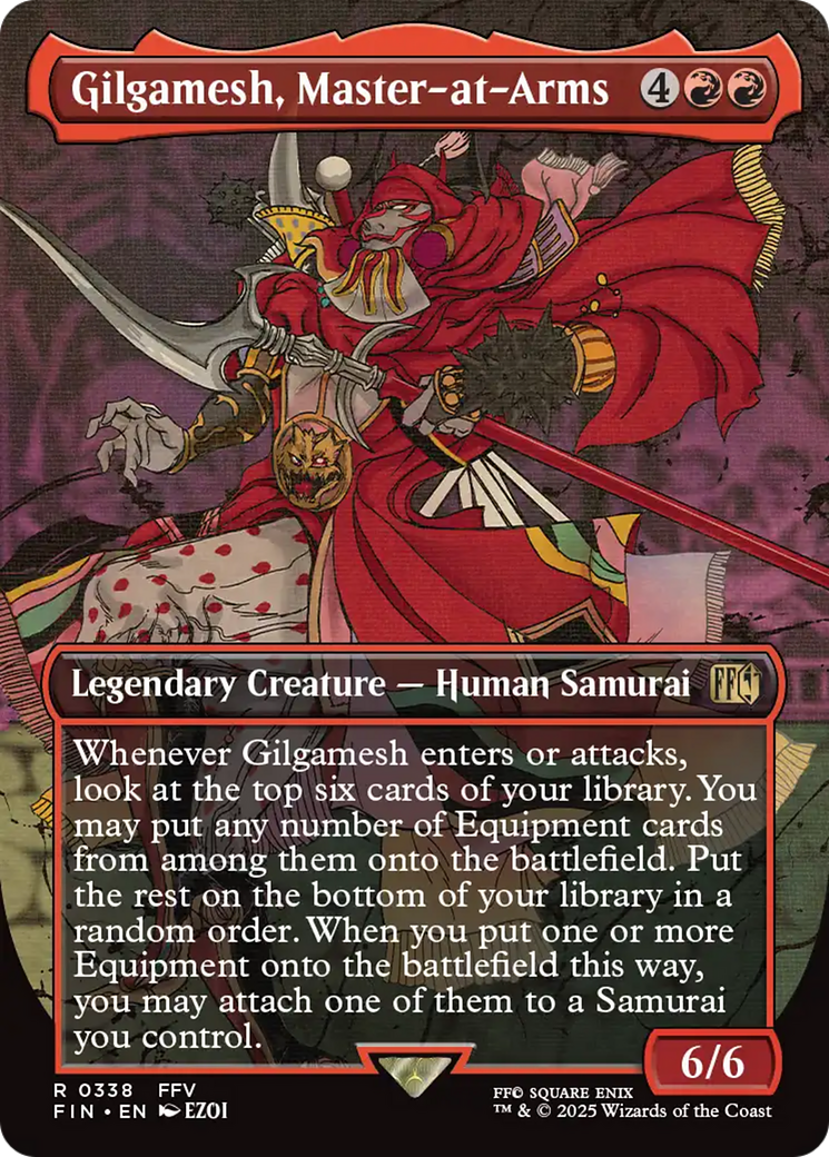 Image of Gilgamesh, Master-at-Arms (Borderless) [FINAL FANTASY]