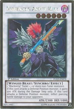 Image of Blackwing Armed Wing [PGLD-EN078] Gold Rare