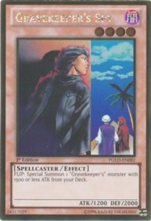 Image of Gravekeeper's Spy [PGLD-EN082] Gold Rare