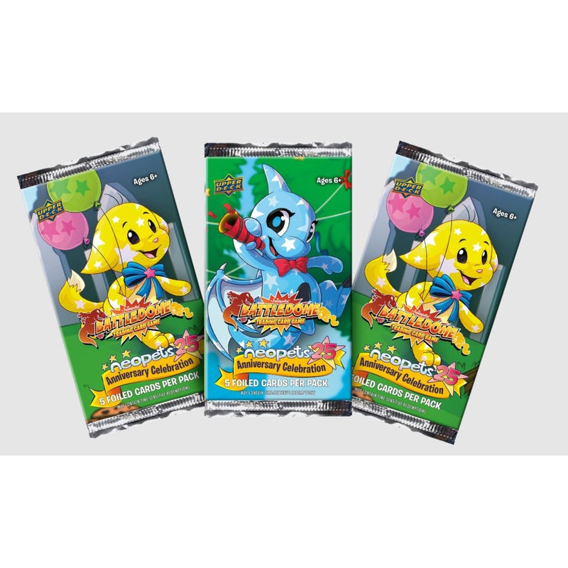 Neopets Battledome: 25th Anniversary Booster pack