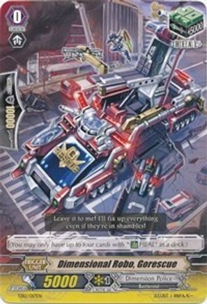 Dimensional Robo, Gorescue (TRIAL DECK 12: DIMENSIONAL BRAVE KAISER)