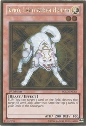 Image of Ryko, Lightsworn Hunter [PGLD-EN086] Gold Rare
