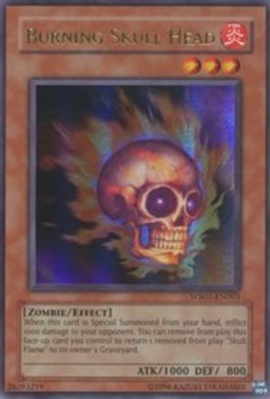 Image of Burning Skull Head [WB01-EN003] Ultra Rare