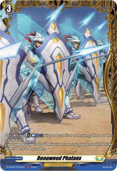 Image of Renowned Phalanx (D-BT09/FR32EN) [Dragontree Invasion]