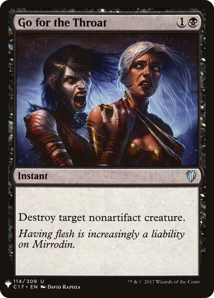 Image of Go for the Throat [Mystery Booster]