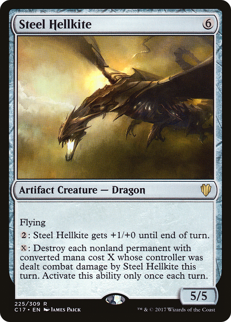 Image of Steel Hellkite [Commander 2017]