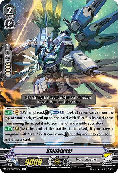 Image of Blaukluger (V-BT11/033EN) [Storm of the Blue Cavalry]