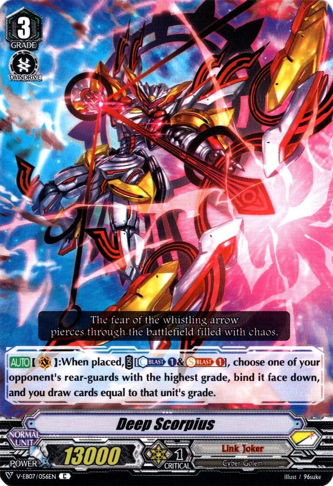 Image of Deep Scorpius (V-EB07/056EN) [The Heroic Evolution]