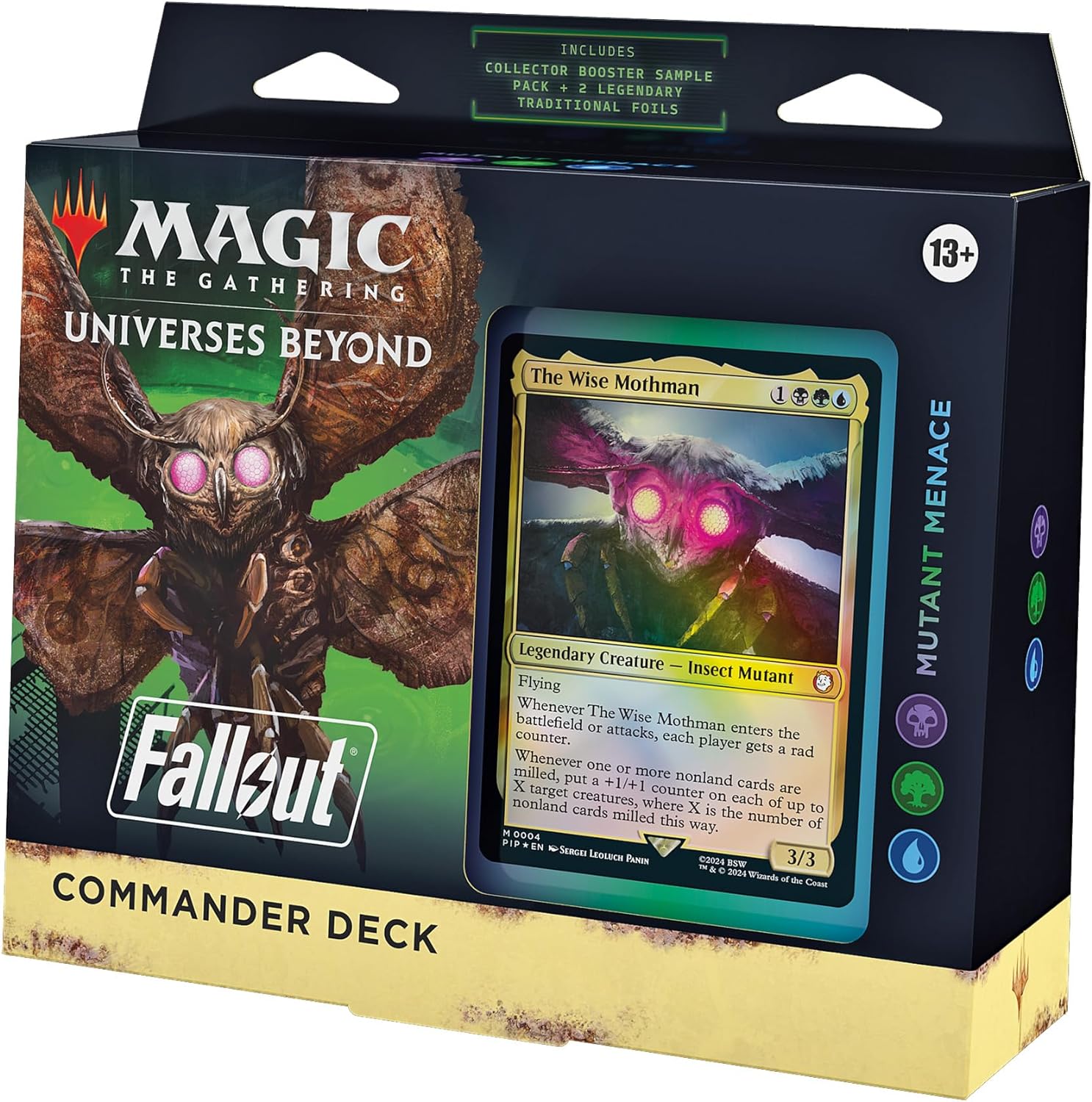 Image of FALLOUT UNIVERSES BEYOND - COMMANDER DECK