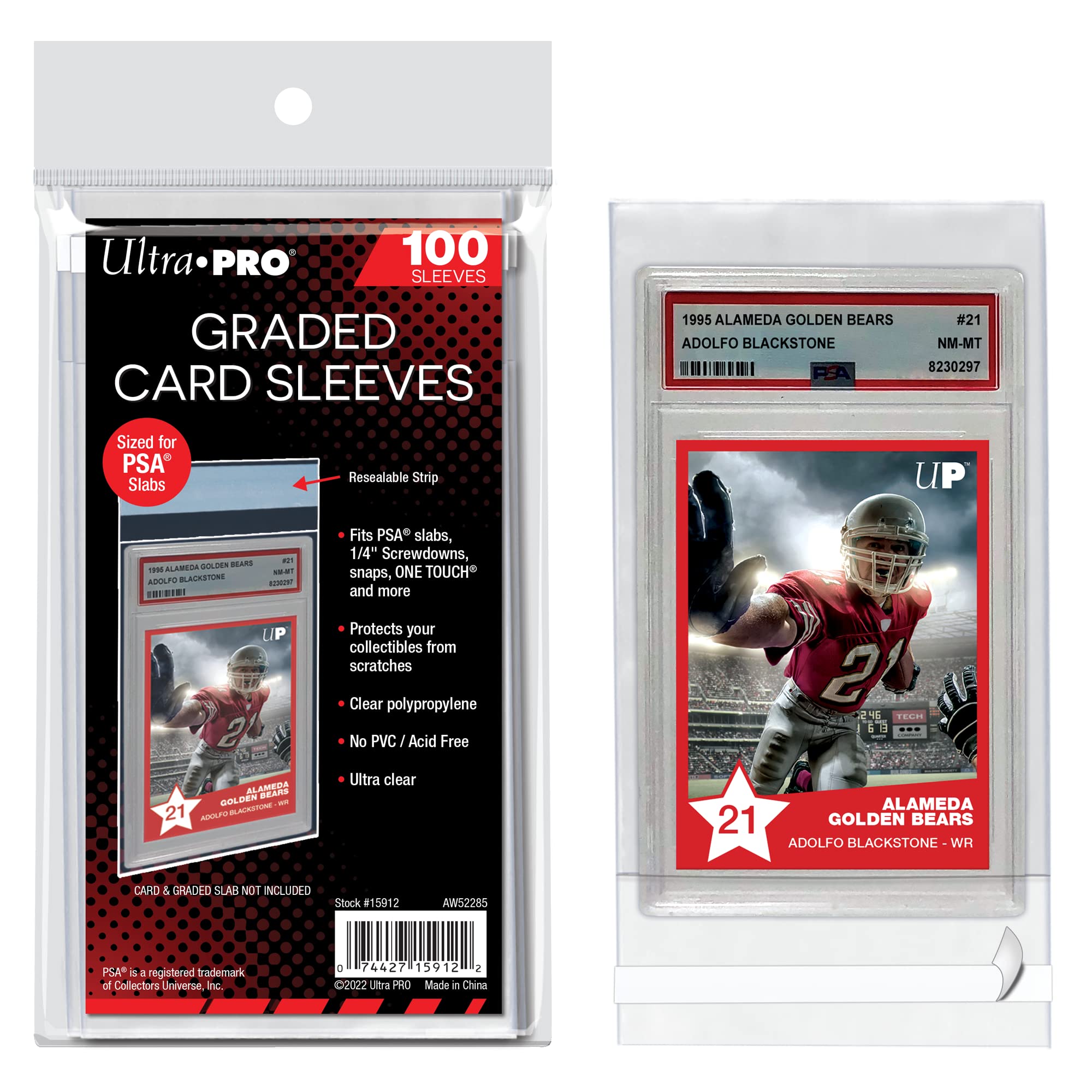 Image of Graded Card Sleeves Ultra Pro (100CT)