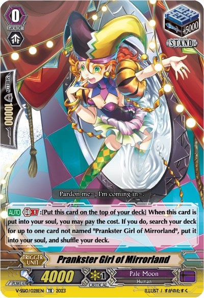 Image of Prankster Girl of Mirrorland (V-SS10/028EN) [Premium Battle Deckset 2023]