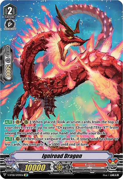 Image of Igniroad Dragon (V-BT08/SP09EN SP) [Silverdust Blaze]