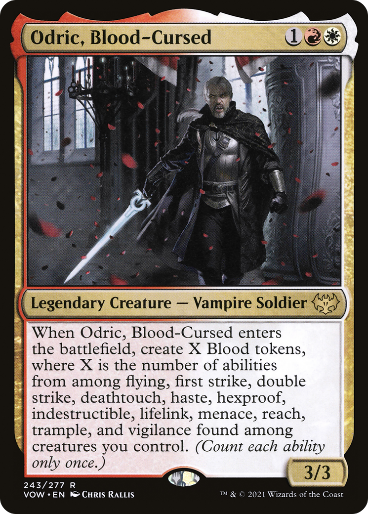 Image of Odric, Blood-Cursed [Innistrad: Crimson Vow]