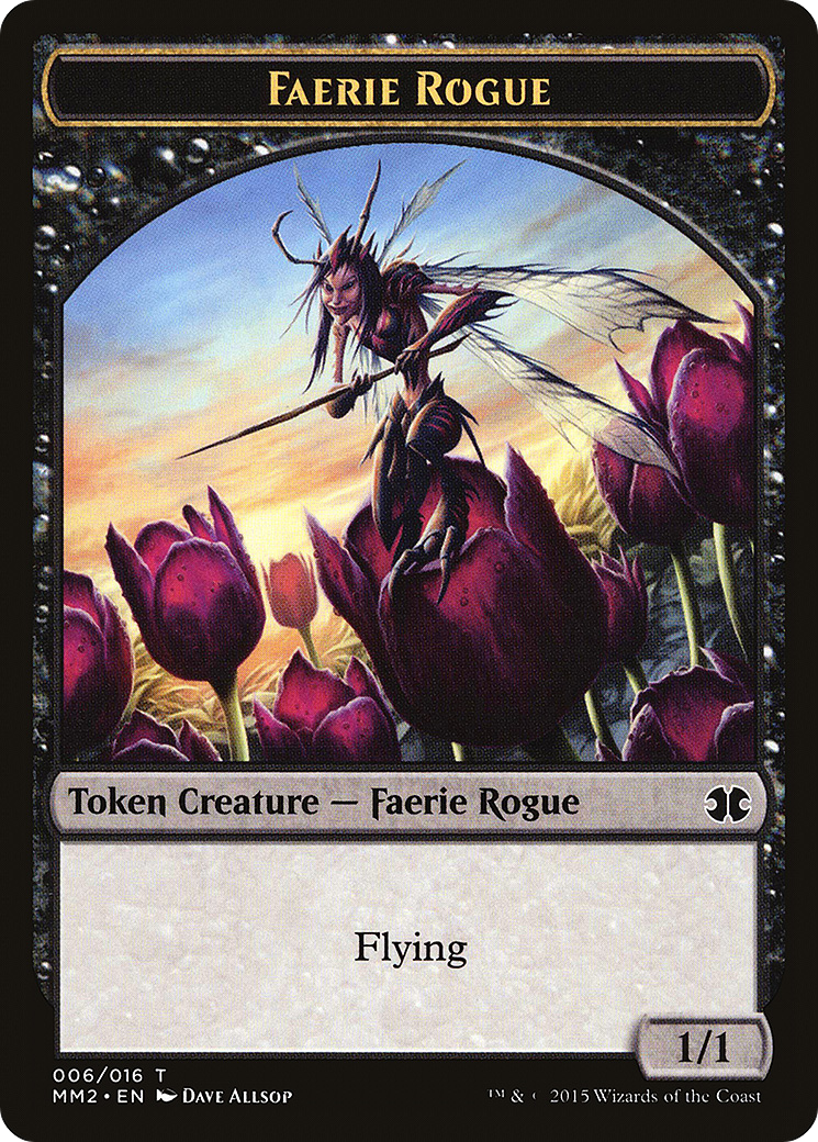Image of Faerie Rogue Token [Modern Masters 2015 Tokens]