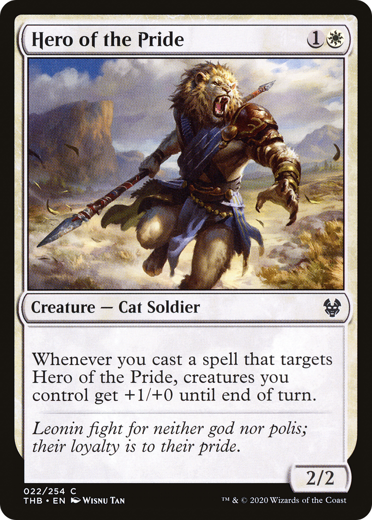 Image of Hero of the Pride [Theros Beyond Death]