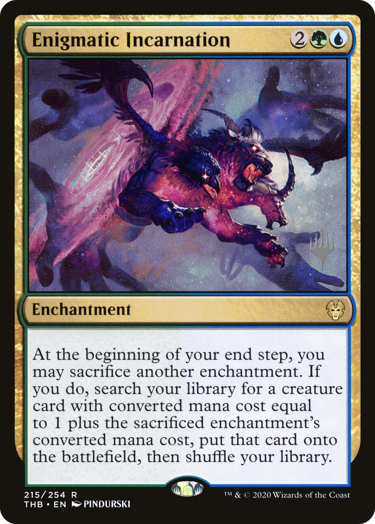 Image of Enigmatic Incarnation (Promo Pack) [Theros Beyond Death Promos]