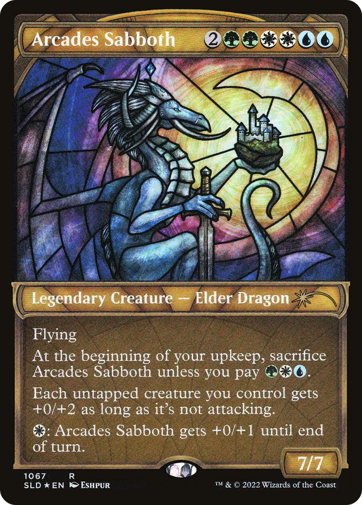 Image of Arcades Sabboth (Showcase Textured) [Secret Lair Drop Series]