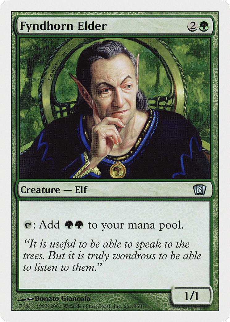 Image of Fyndhorn Elder [Eighth Edition]