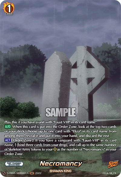 Image of Necromancy (D-TB03/SKR082EN) [Shaman King]