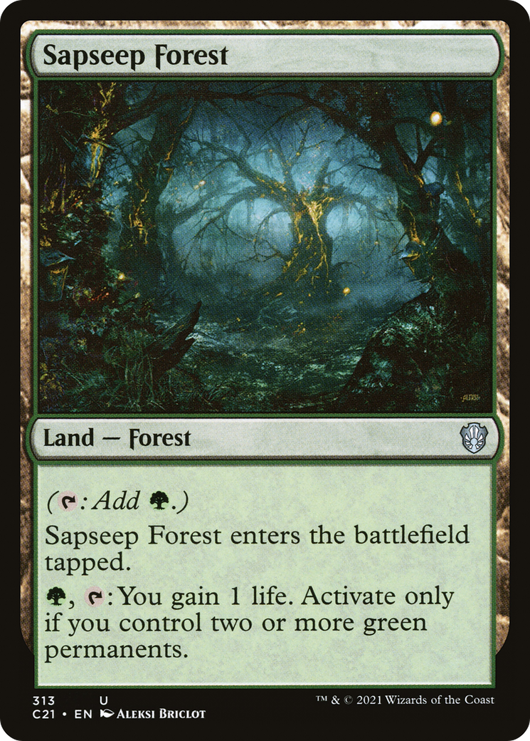 Image of Sapseep Forest [Commander 2021]