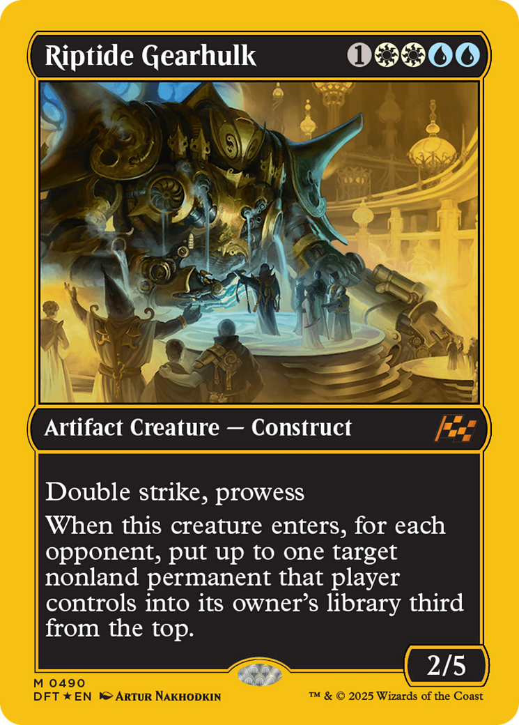Image of Riptide Gearhulk (First-Place Foil) [Aetherdrift]