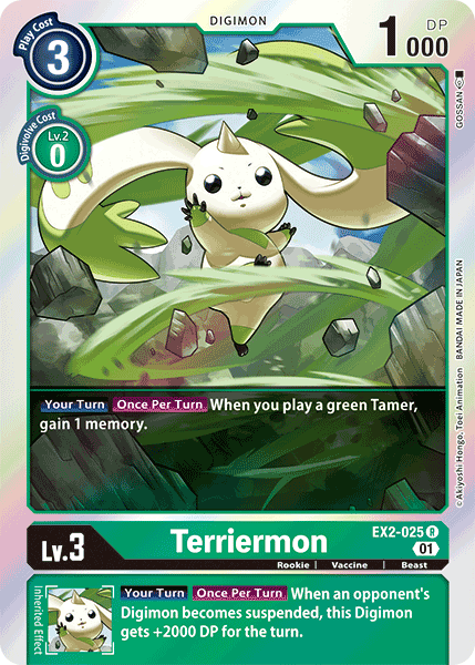 Image of Terriermon [EX2-025] [Digital Hazard]