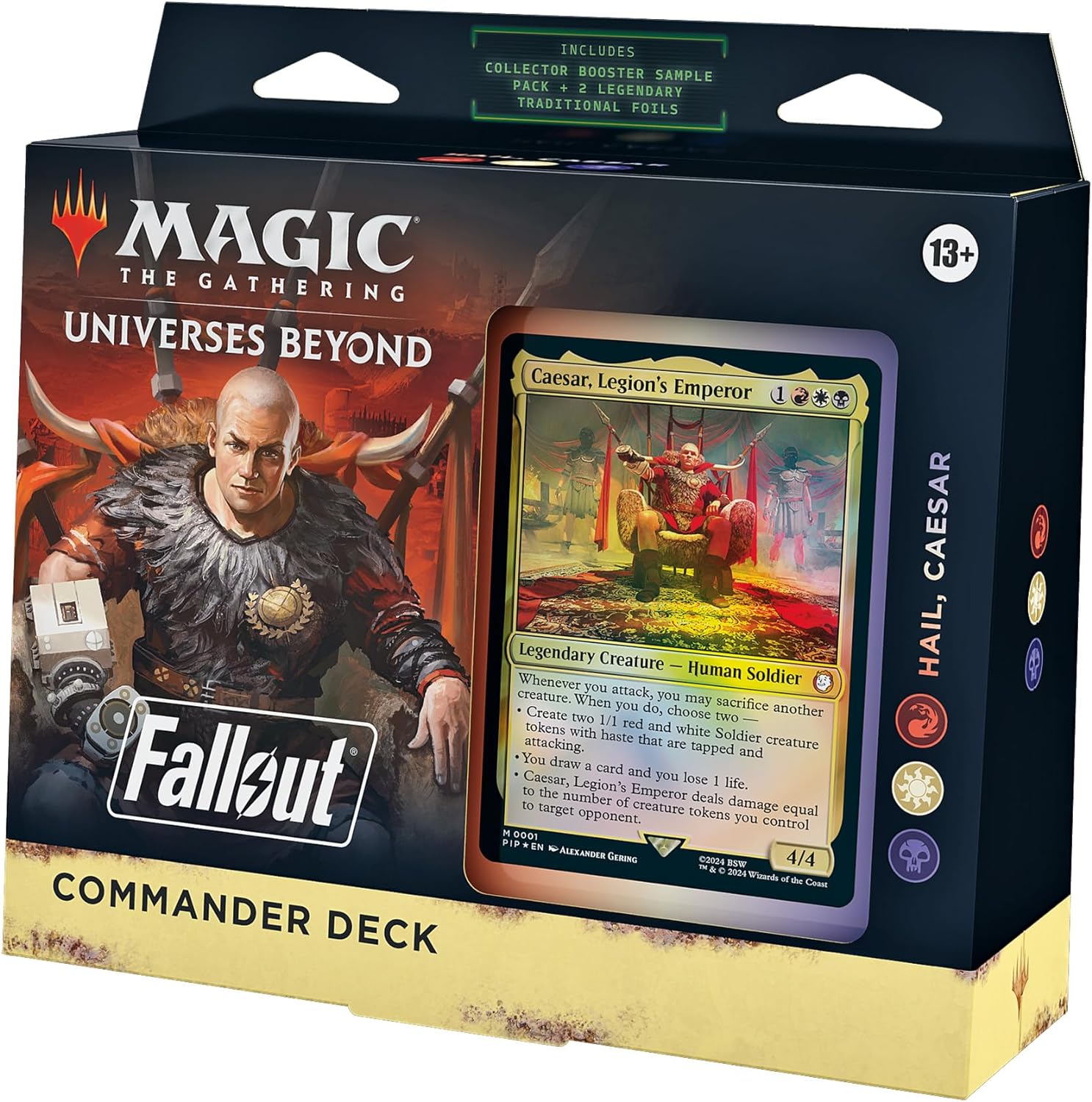Image of FALLOUT UNIVERSES BEYOND - COMMANDER DECK