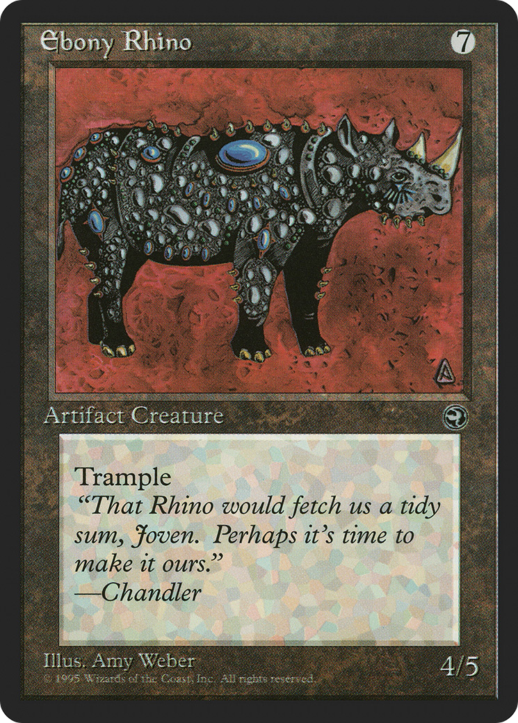 Image of Ebony Rhino [Homelands]