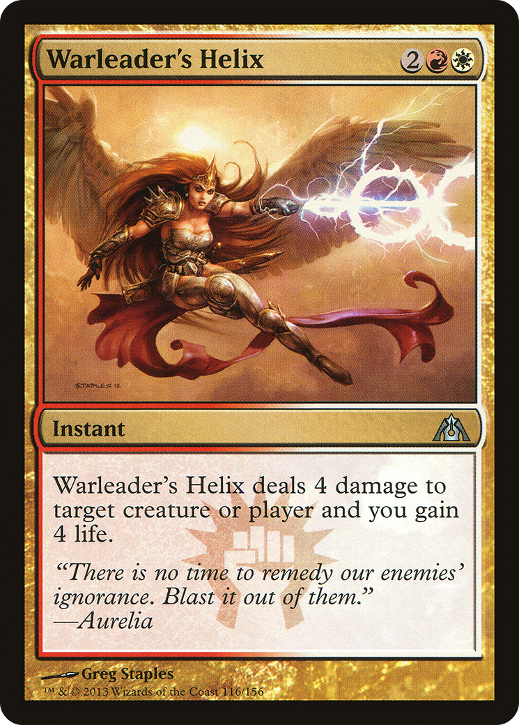 Image of Warleader's Helix [Dragon's Maze]