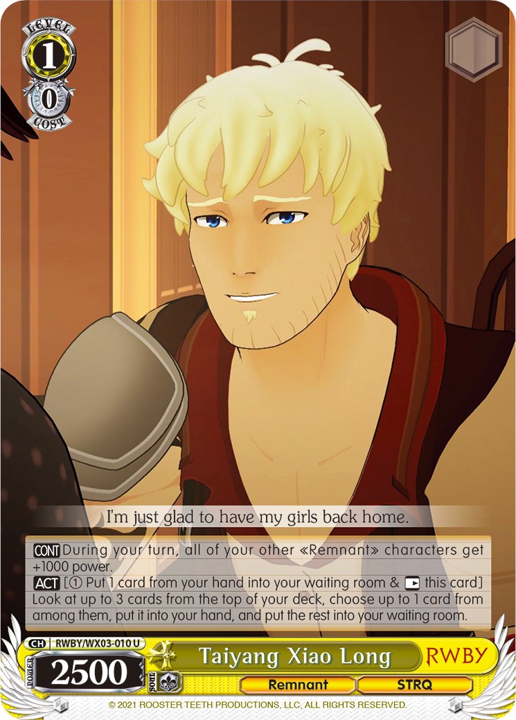 Image of Taiyang Xiao Long (RWBY/WX03-010 U) [RWBY]