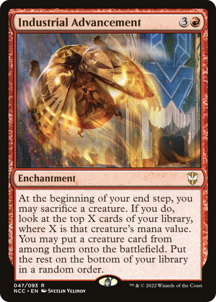 Image of Industrial Advancement [Streets of New Capenna Commander]