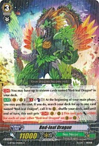 Image of Red-leaf Dragon (G-BT06/042EN) [Transcension of Blade & Blossom]