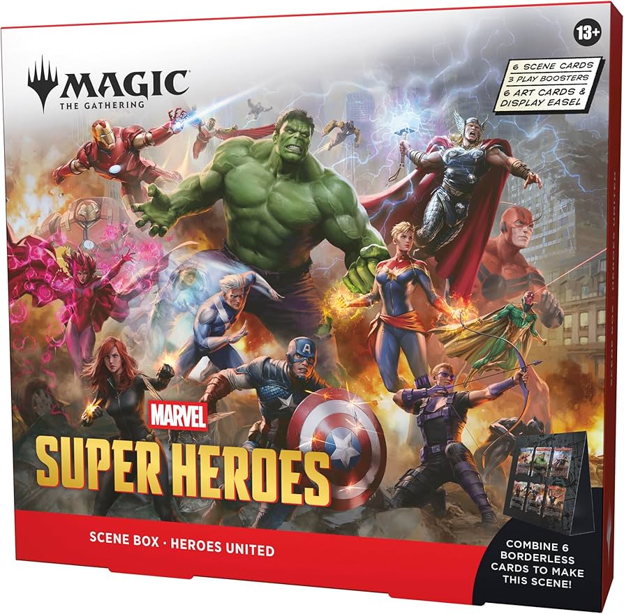 Image of Marvel Super Heroes - MTG - UNIVERSES BEYOND -  SCENE BOX  (Pre-Order)