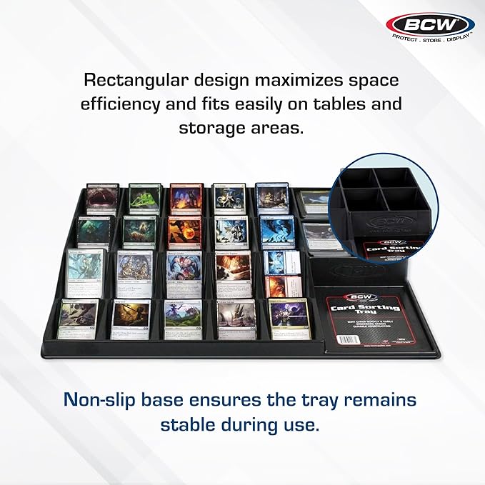 Image of BCW Card Sorting Tray - 24 Slot/Cells