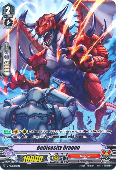 Image of Bellicosity Dragon (V-PR/0009EN) [V Promo Cards]