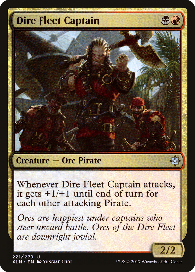 Image of Dire Fleet Captain [Ixalan]