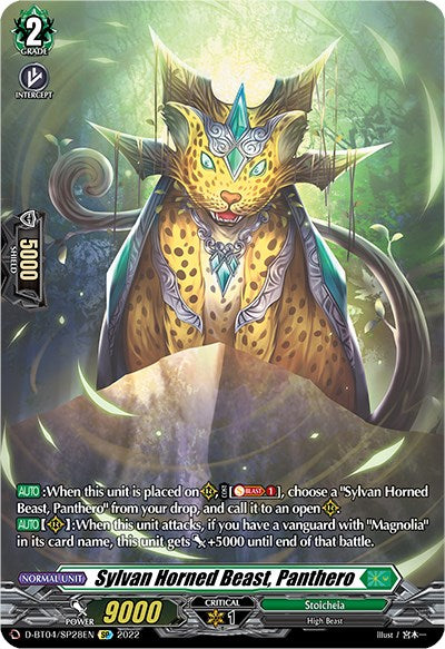 Image of Sylvan Horned Beast, Panthero (D-BT04/SP28EN) [Awakening of Chakrabarthi]