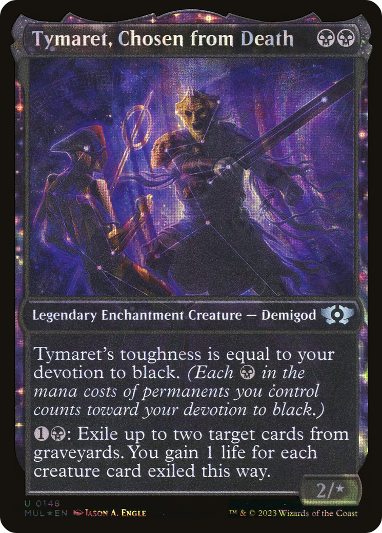 Image of Tymaret, Chosen from Death (Halo Foil) [Multiverse Legends]