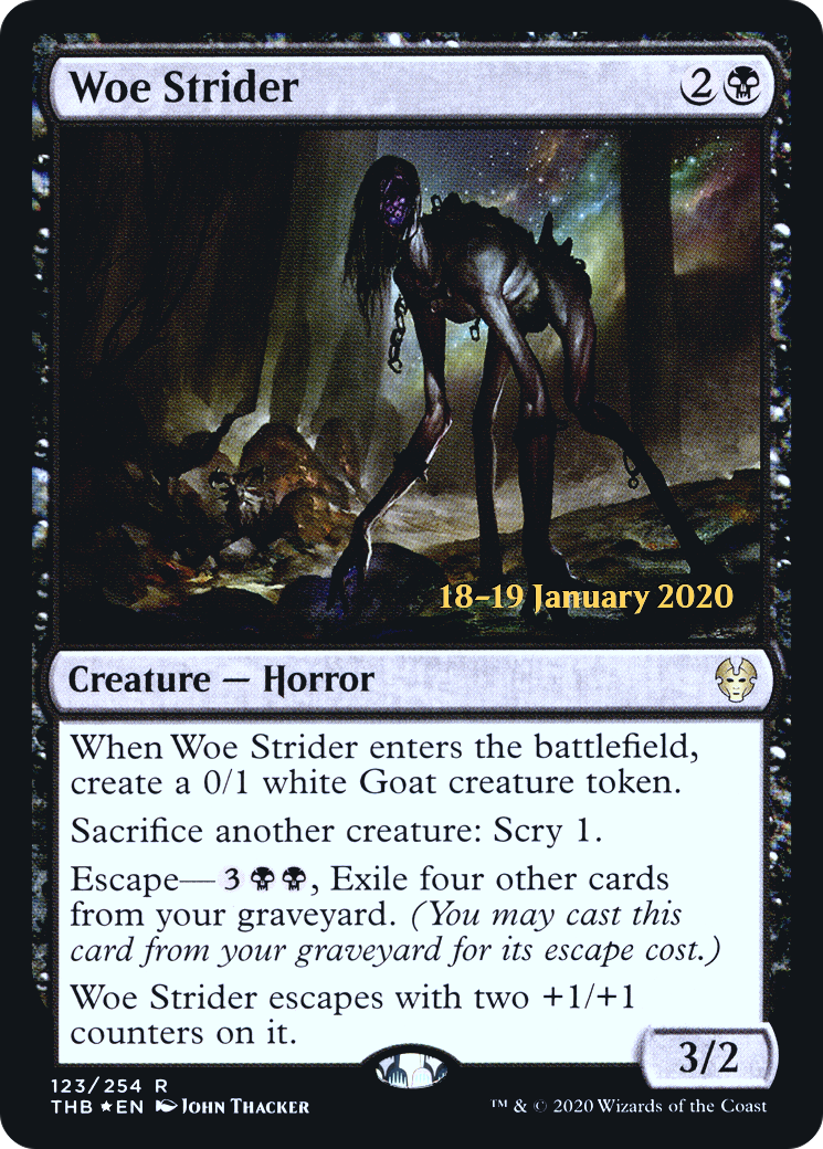 Image of Woe Strider [Theros Beyond Death Prerelease Promos]