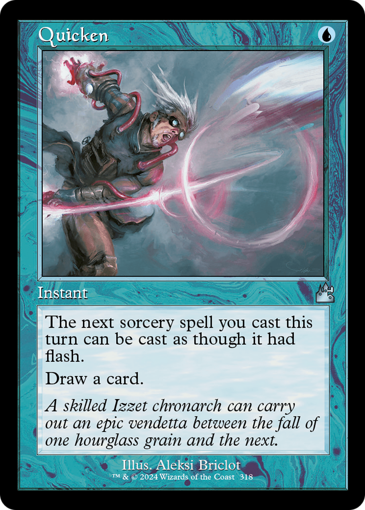 Image of Quicken (Retro Frame) [Ravnica Remastered]