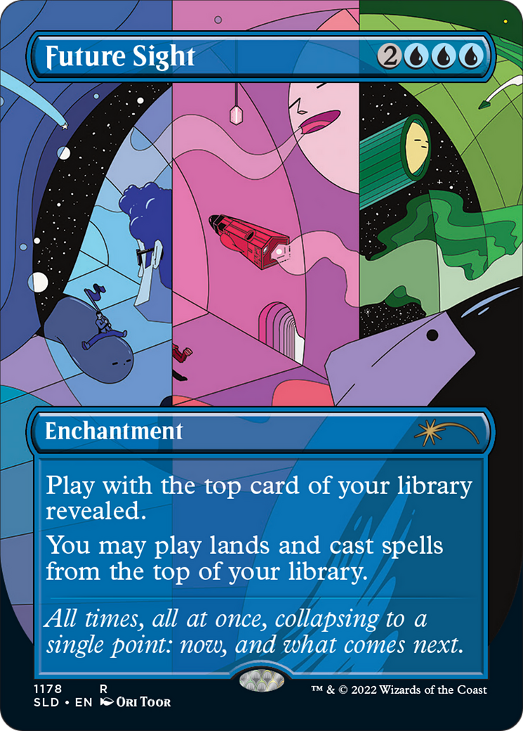 Image of Future Sight (Borderless) [Secret Lair Drop Series]