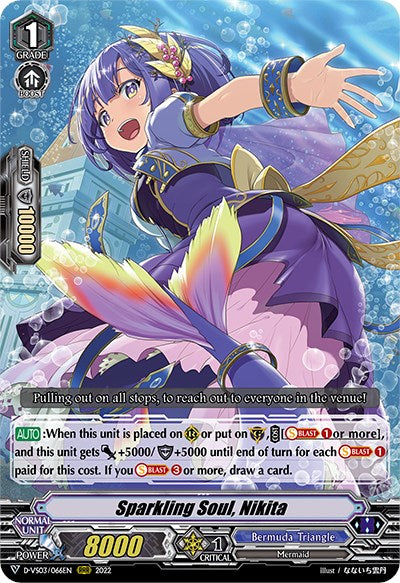 Image of Sparkling Soul, Nikita (D-VS03/066EN) [V Clan Collection Vol.3]